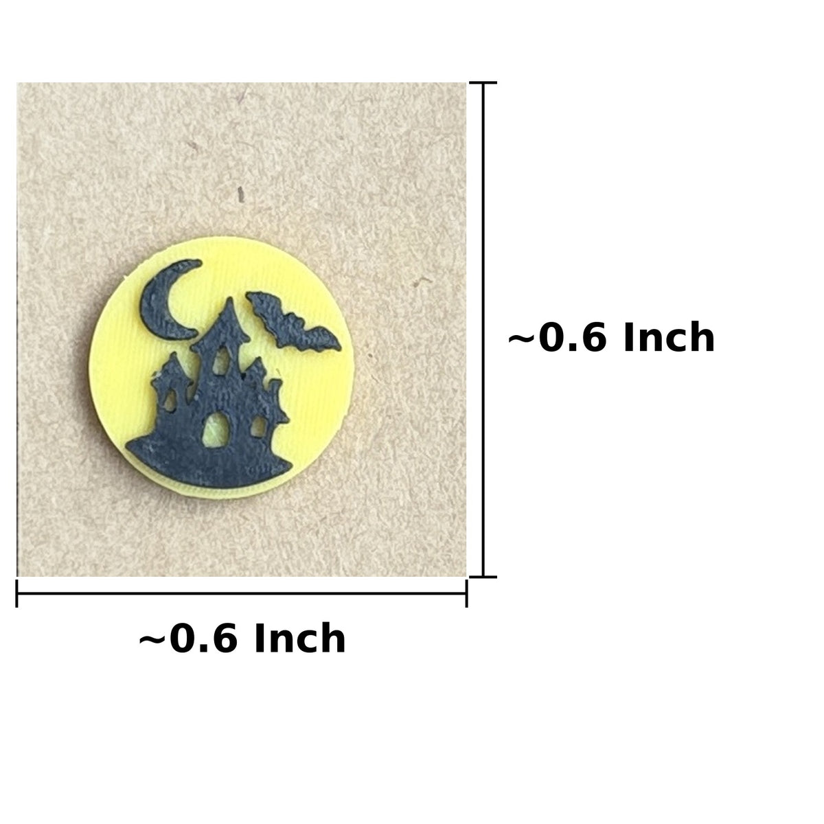 Haunted House Stud Earrings
